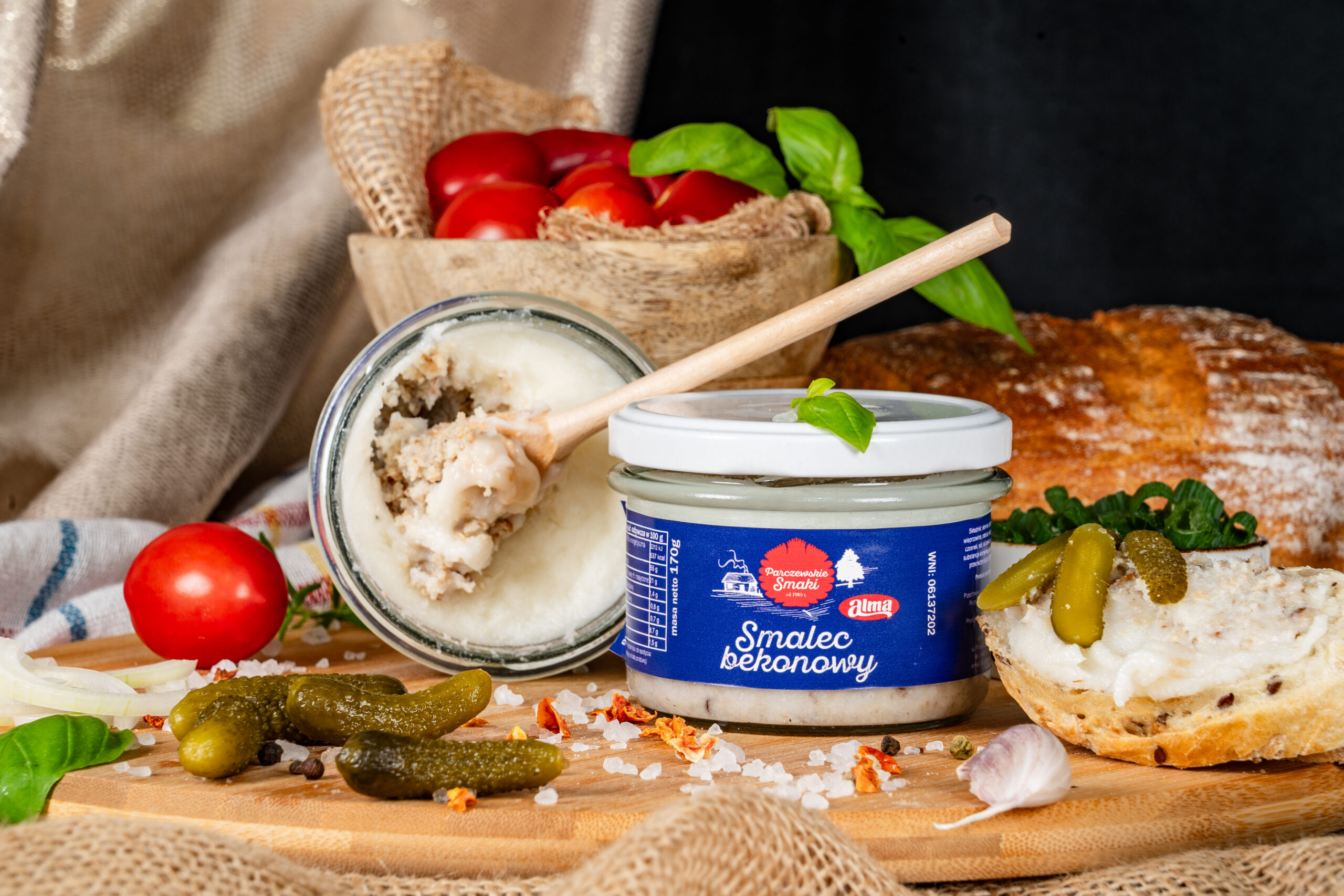 Smalczyk bekonowy słoik 170g