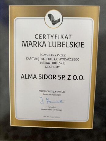 certyfikat marka lubelskie